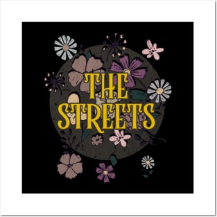 Aesthetic Streets Proud Name Flowers Retro Styles Posters and Art